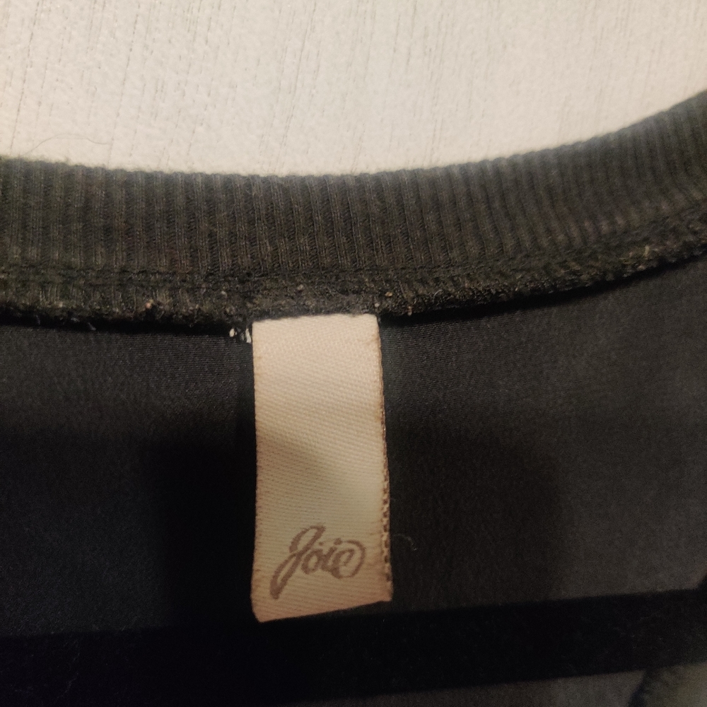 Joie 100% Silk Black Racer Back Tank - Picture 2 of 4